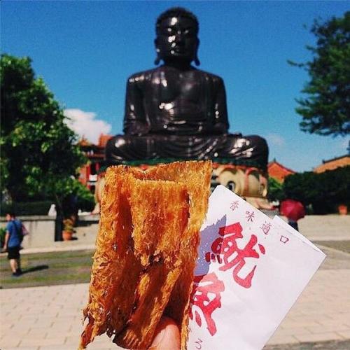 魷魚燒烤臺灣彰化八卦山大佛
